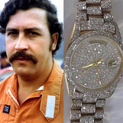 pablo escobar day date rolex|escobar watch value.